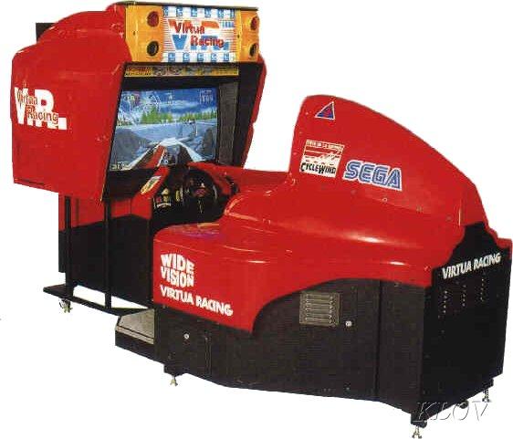 Sega Arcade Auto Racing Games on Virtua Racing   Videogame By Sega