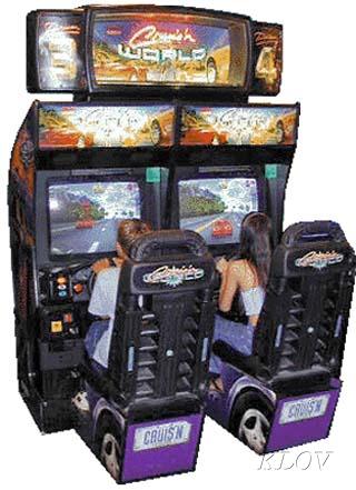 Auto Racing Arcade Coin on Cruis N World   Videogame By Midway Games