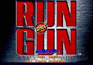 Run And Gun Videogame By Konami