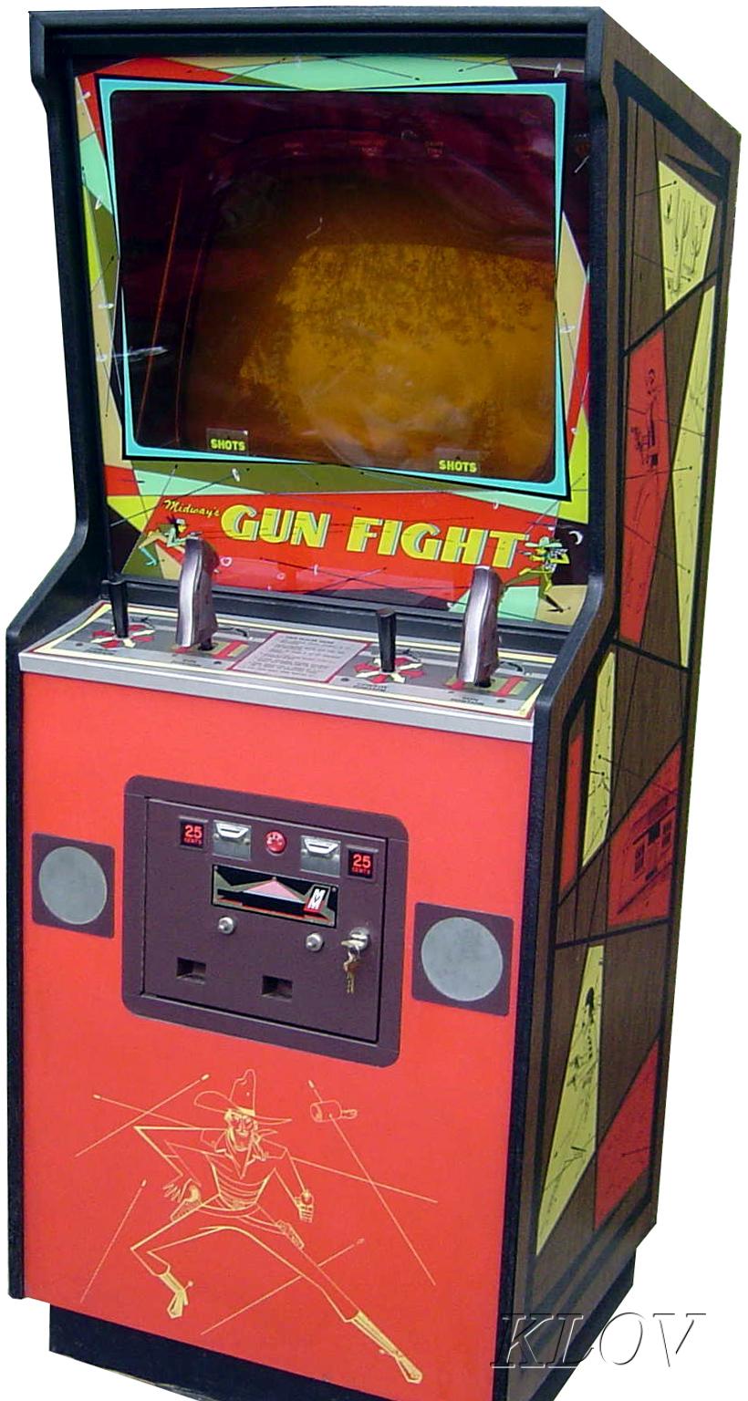 good used original Midway GUN FIGHT Arcade Video GameParts Catalog Manual
