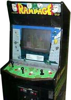 Rampage Videogame By Bally Midway