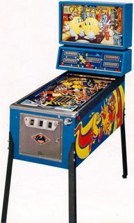 & Mrs 1982 Bally Mr Pac-Man pinball super kit 