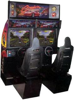 New! Midway Cruis'n USA Video Arcade Game View 3 Button 20-10127-3 A MUST HAVE 