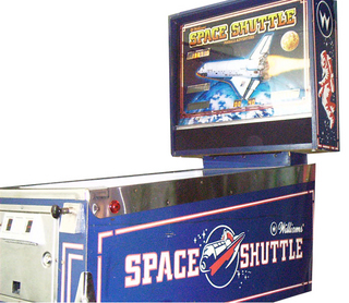 Williams Space Shuttle  Pinball Machine Next Gen Translite backglass 