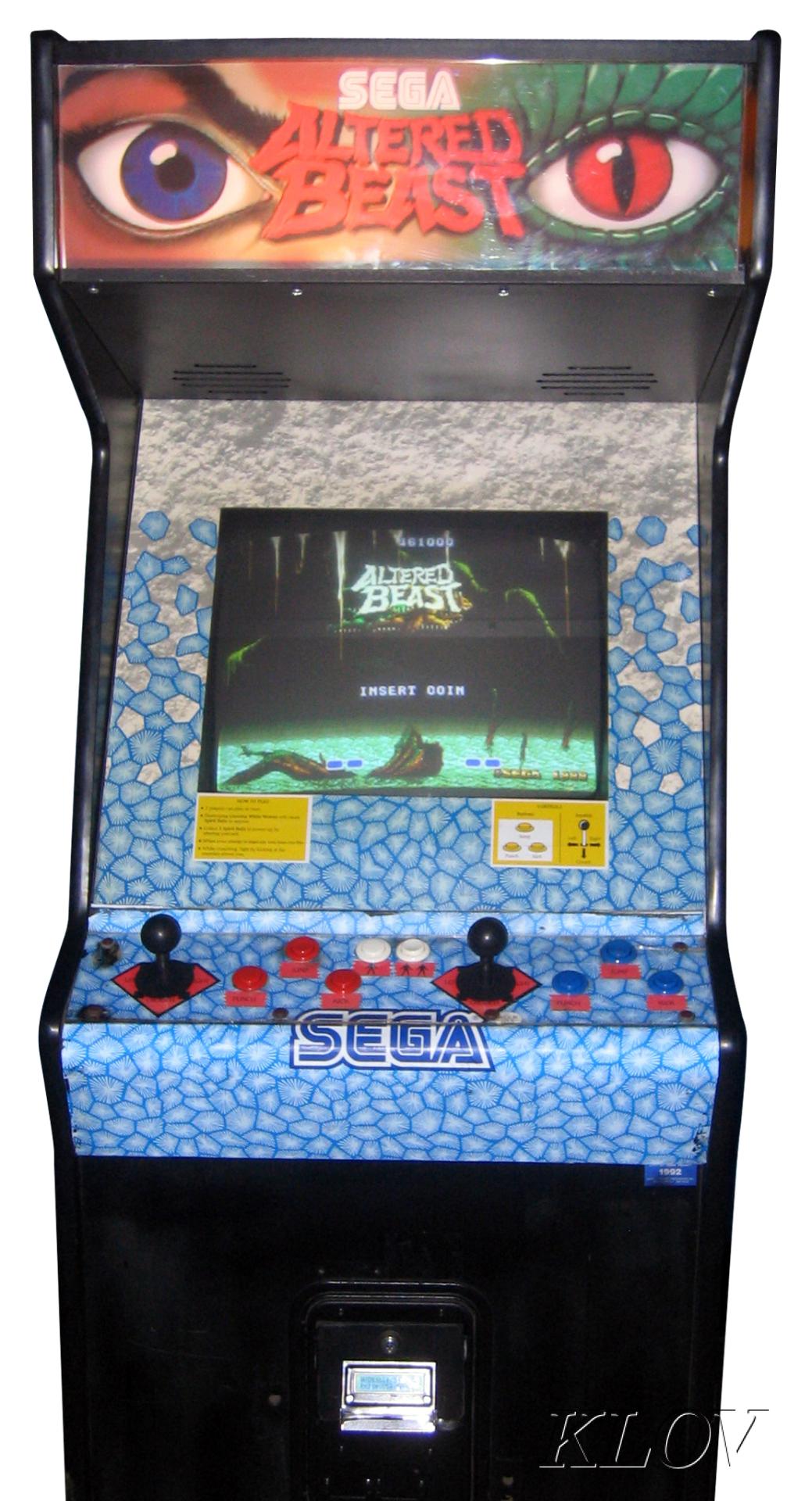 Altered Beast FRIDGE MAGNET video game arcade side art 