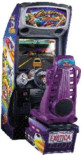 Midway Cruis'n Exotica Arcade Driving Video Game Machine for Sale