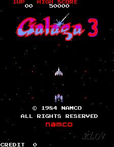 Galaga 3 - Title screen image