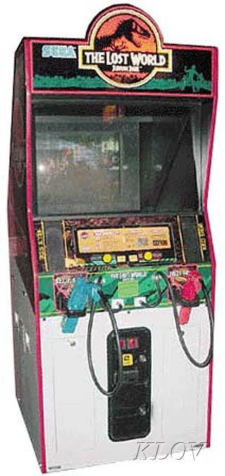 Jurassic Park The Lost World Arcade Game FLYER Original 1997 NOS Dinosaur Art 