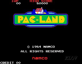 Pac-Land (Bally Midway)