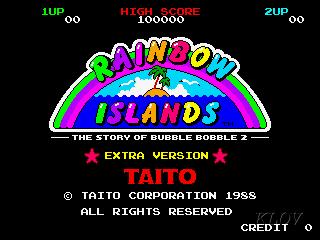 Rainbow Islands Extra Version - Videogame by Taito