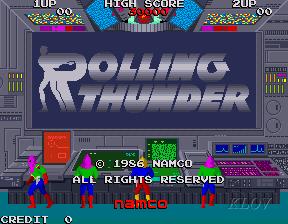 Rolling Thunder - Videogame by Atari Games