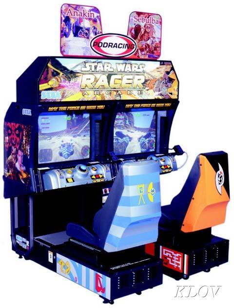 borne arcade star wars racer