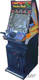 JL 1110 Sega ThunderBlade Deluxe Arcade NOS 