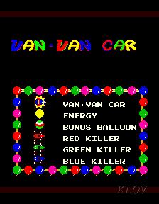 Van-Van Car - Videogame by Karateco