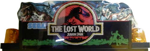 Jurassic Park The Lost World Arcade Game FLYER Original 1997 NOS Dinosaur Art