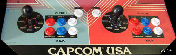 Street Fighter (1987) - Art Gallery / Arcade Cabinet Design