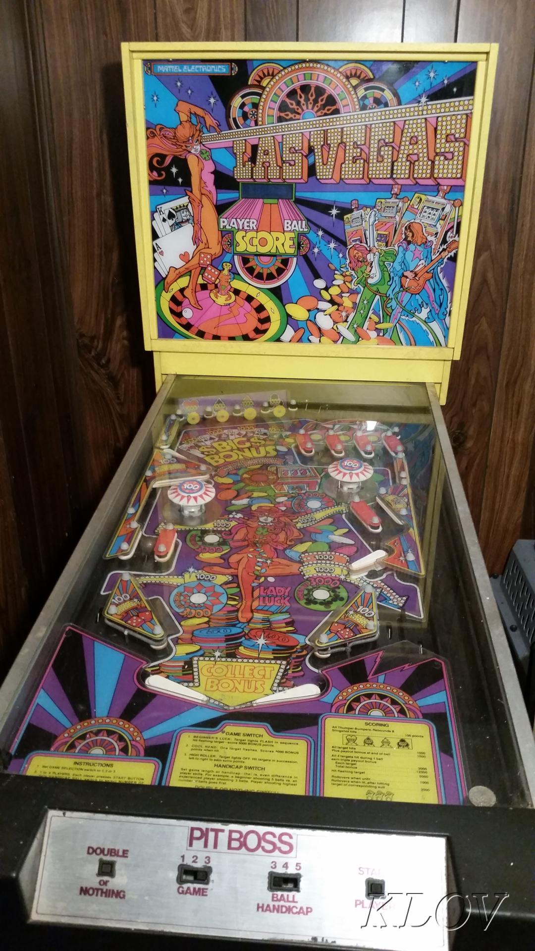 1977 Mattel Las Vegas Pinball Machine Rubber Ring Kit